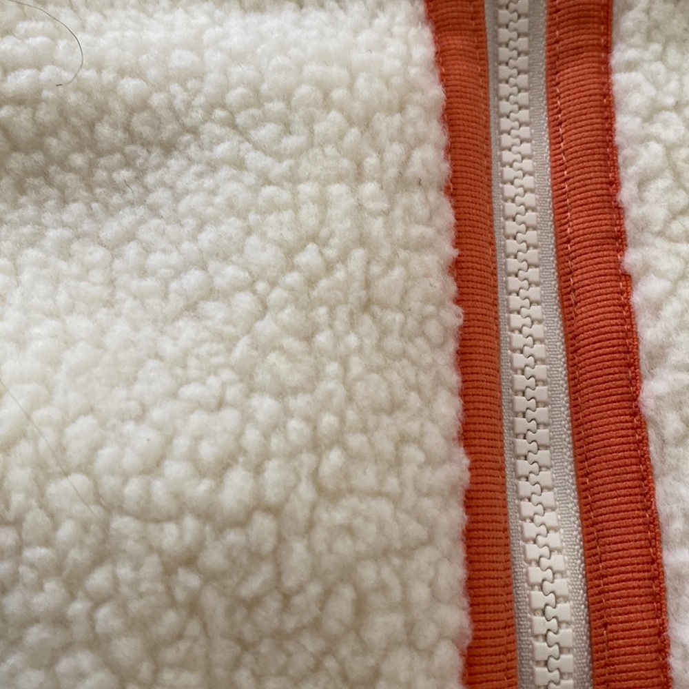 APC SHEARLING VEST.